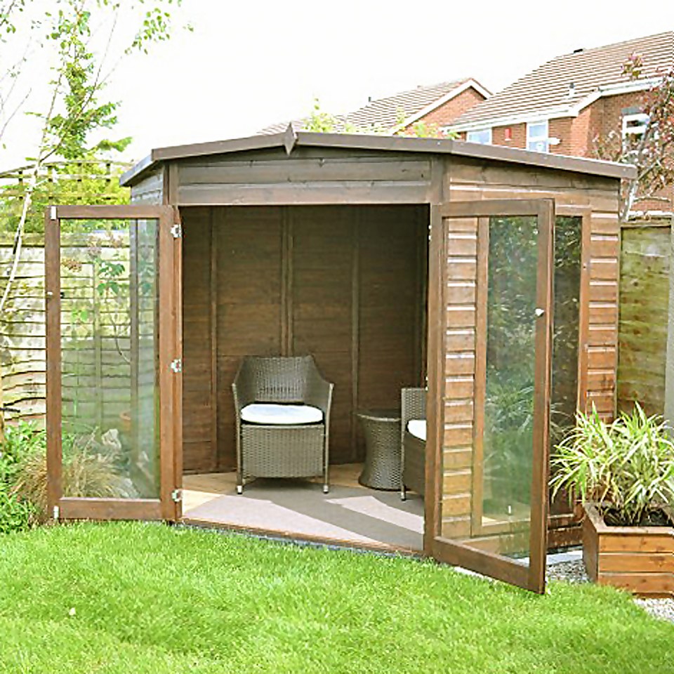 Shire 7 x 7ft Barclay Summerhouse - Including Installation