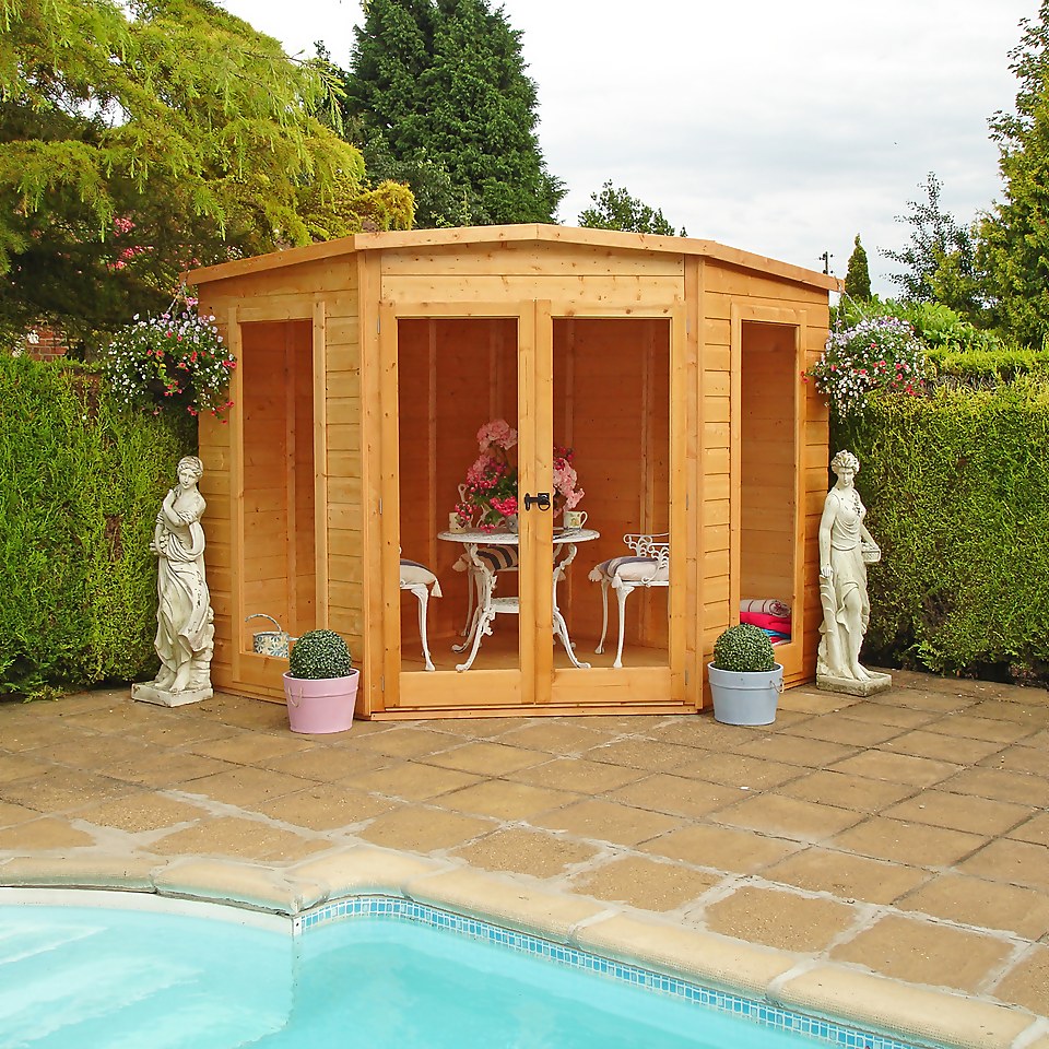 Shire 7 x 7ft Barclay Summerhouse - Including Installation