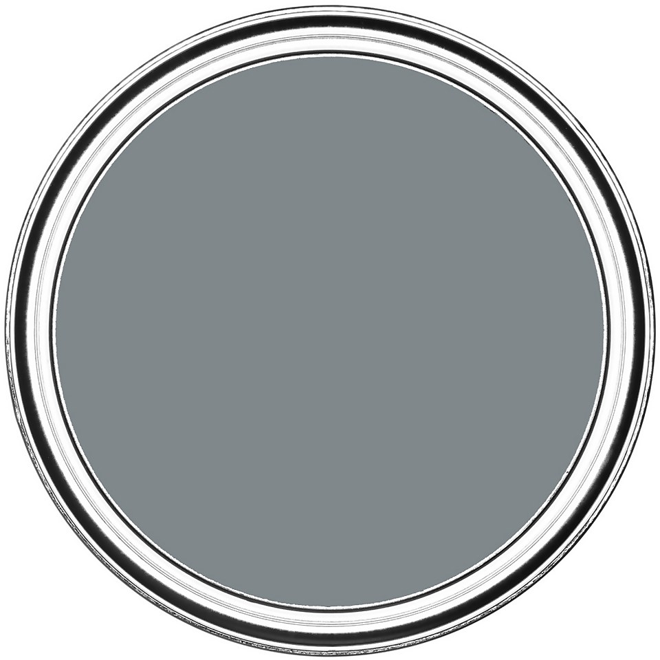 Rust-Oleum Matt Furniture Paint Mineral Grey - 750ml