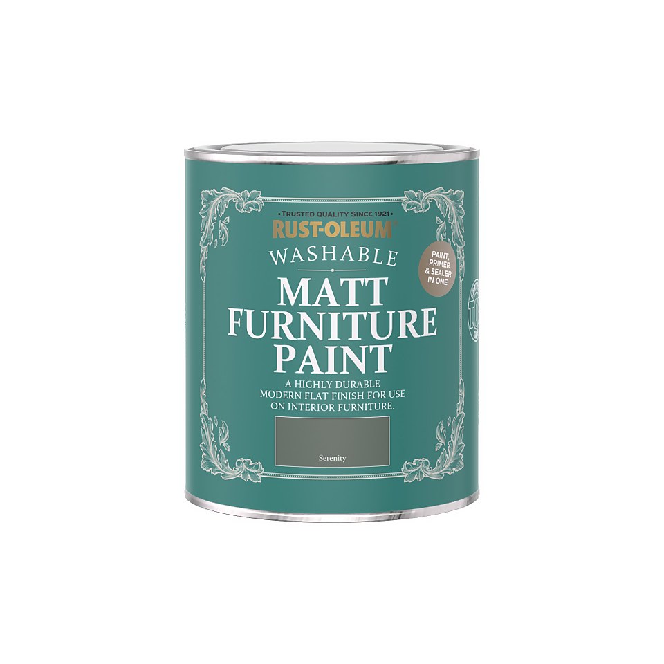 Rust-Oleum Matt Furniture Paint Serenity - 750ml