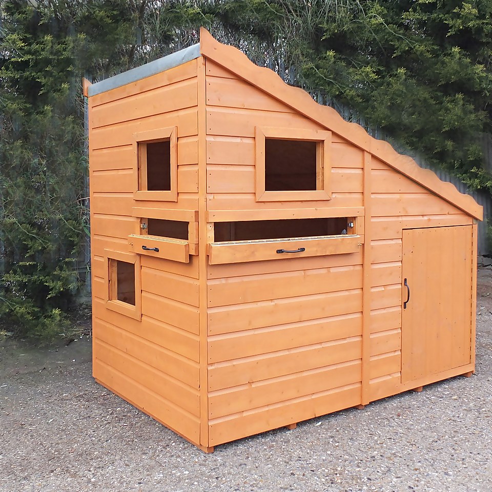 Shire 6x4ft Command Kids Playhouse - Including Installation