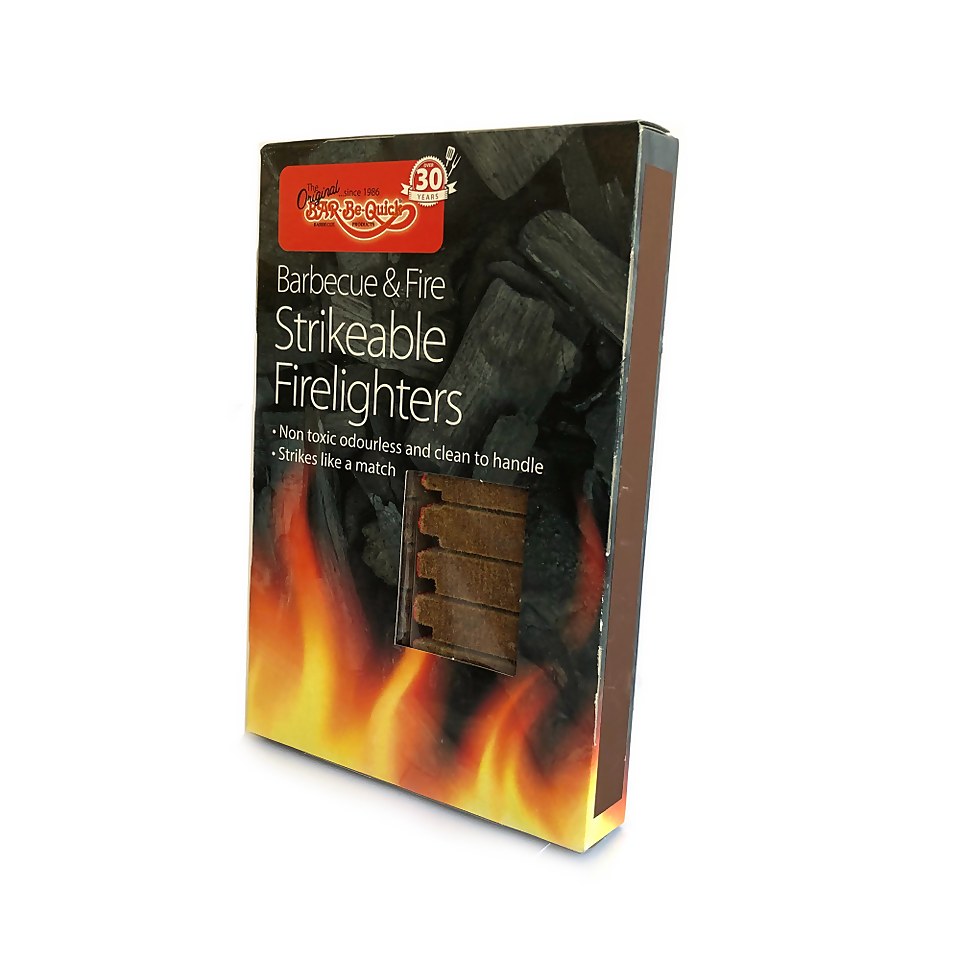 Bar-Be-Quick Strikable Firelighters - 24 Pack