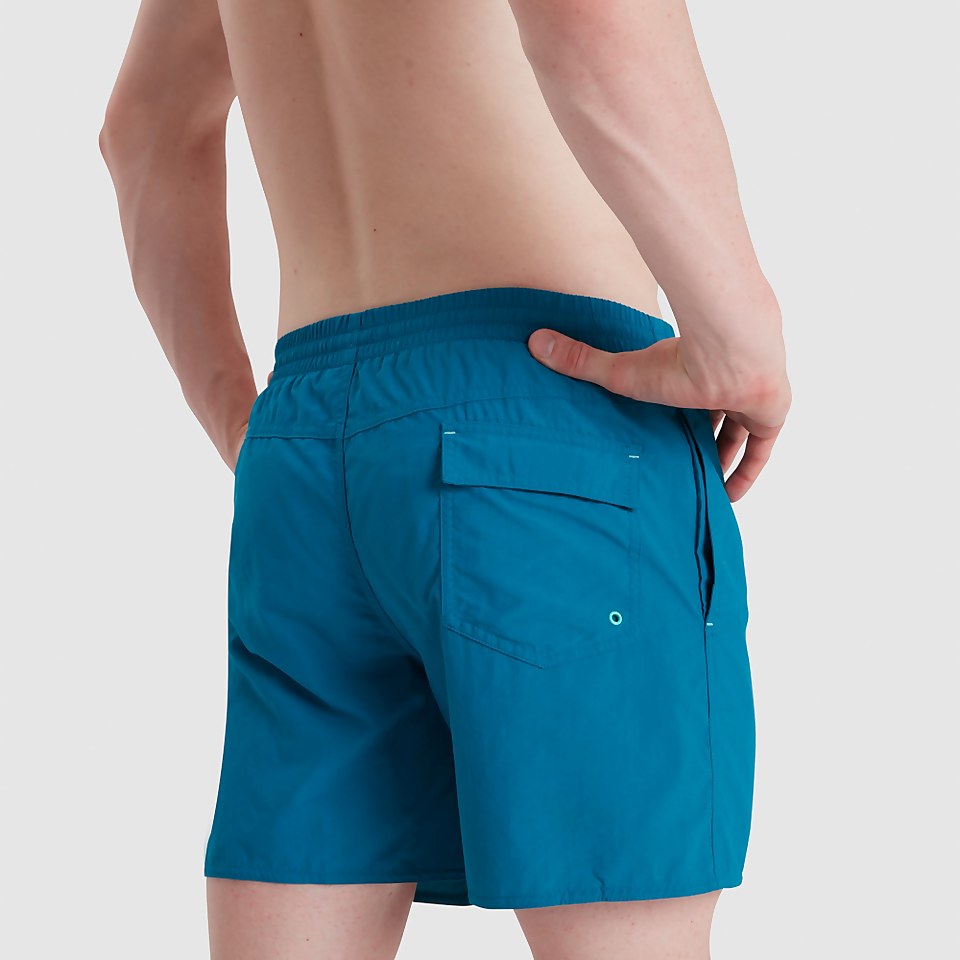 Men's Boom Logo 16" Swim Short Blue