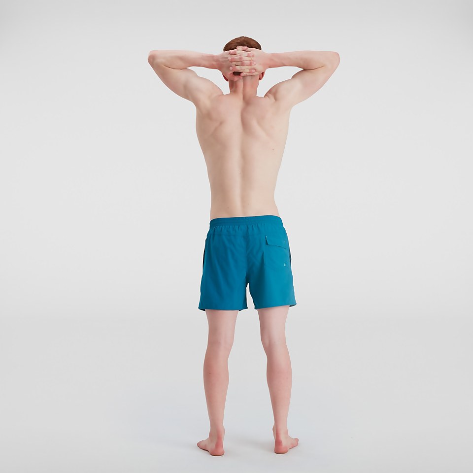 Men's Boom Logo 16" Swim Short Blue