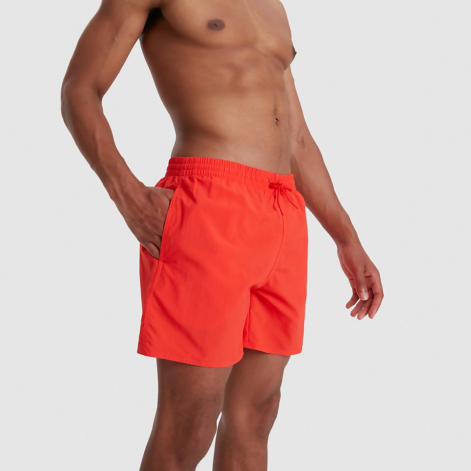 Men's Essentials 16" Swim Short Orange