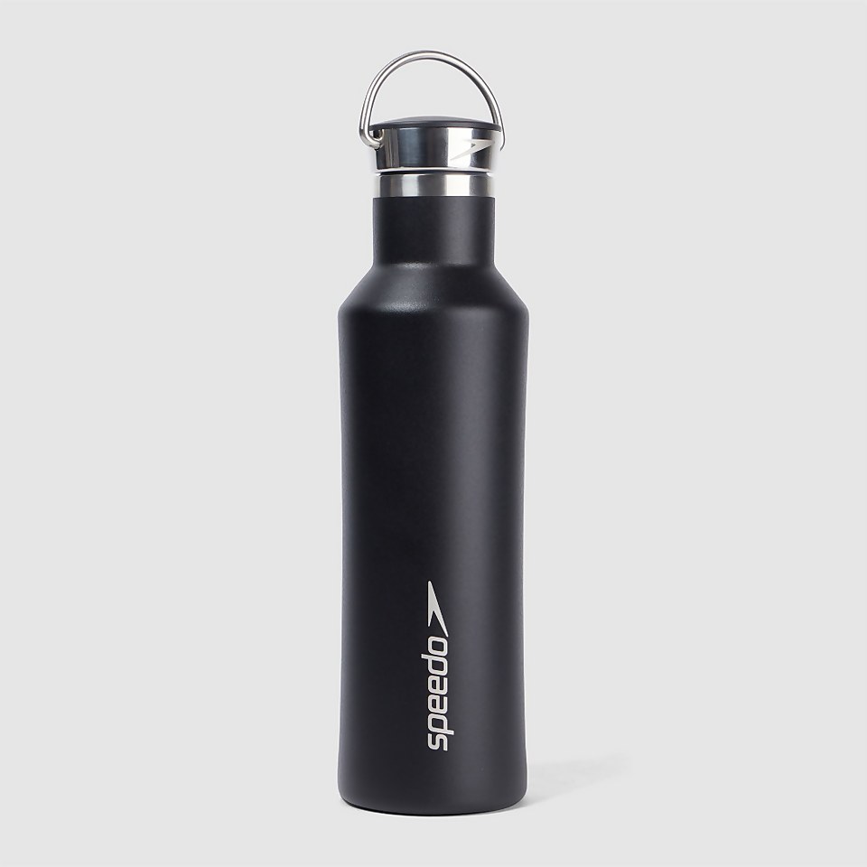 Metal Water Bottle Black