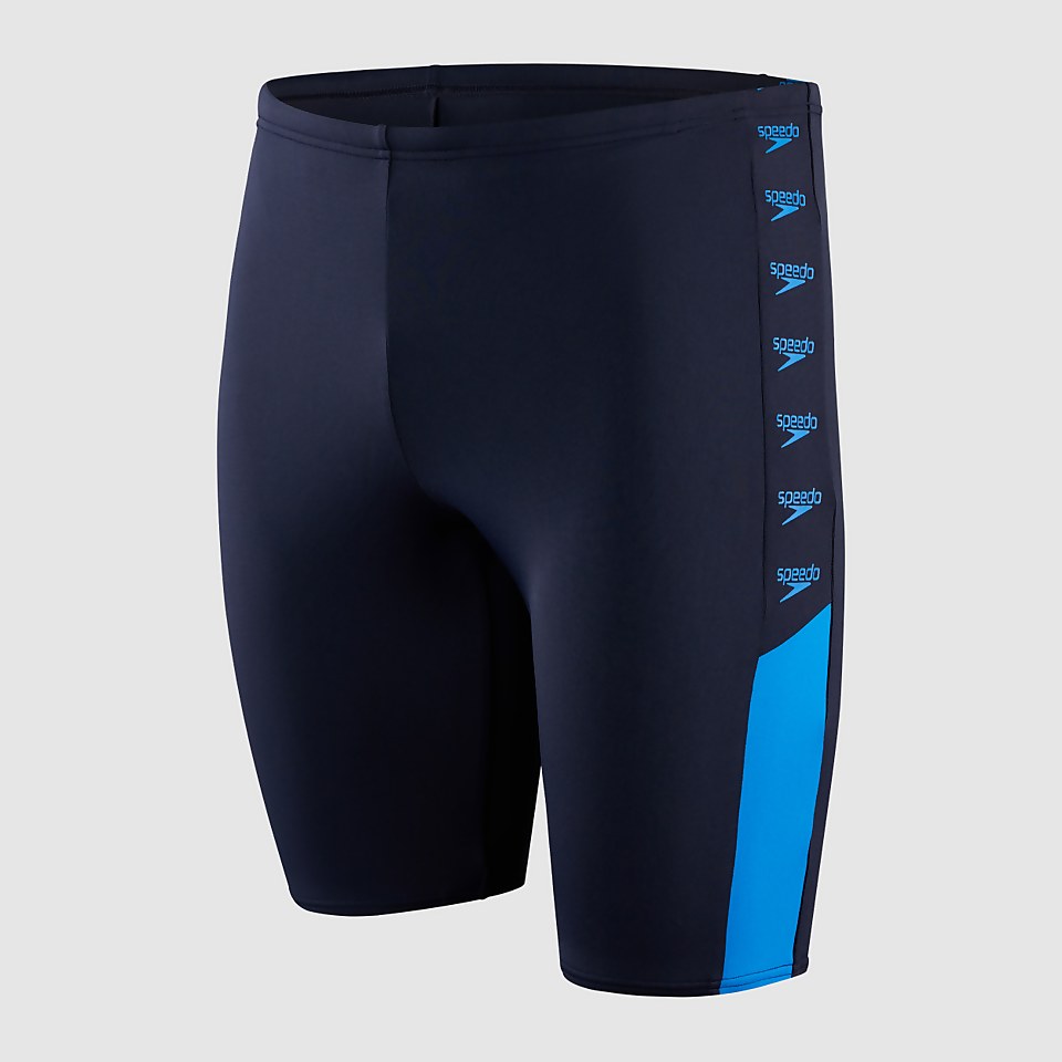 Men's Boom Logo Splice Jammer Navy/Blue