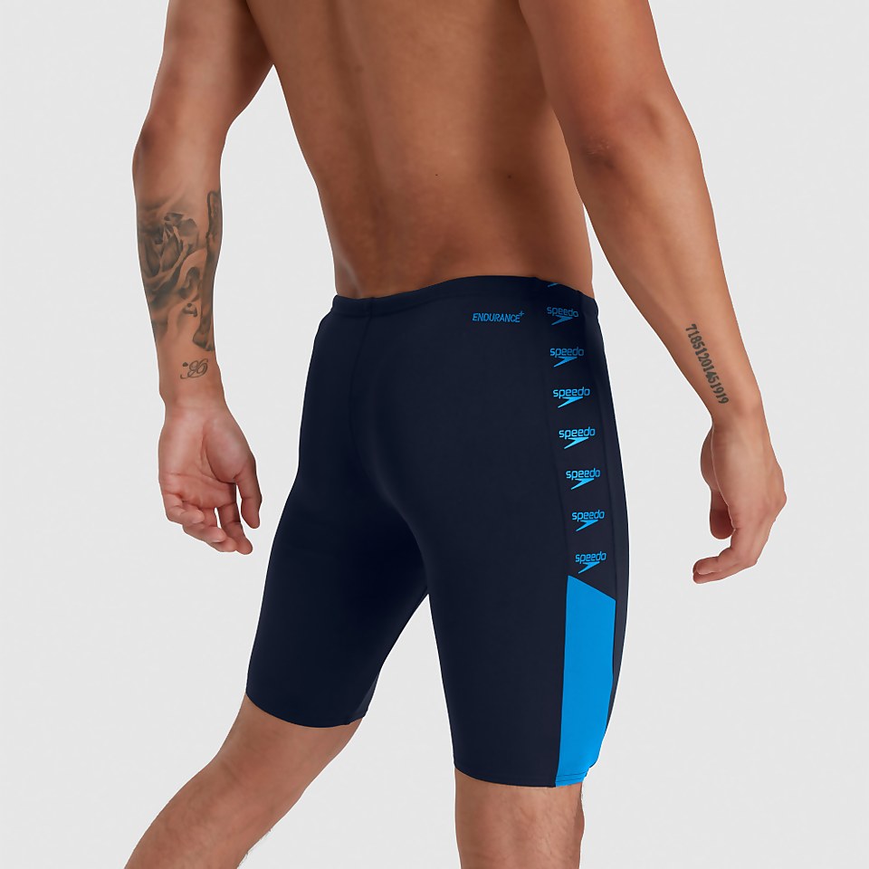 Men's Boom Logo Splice Jammer Navy/Blue