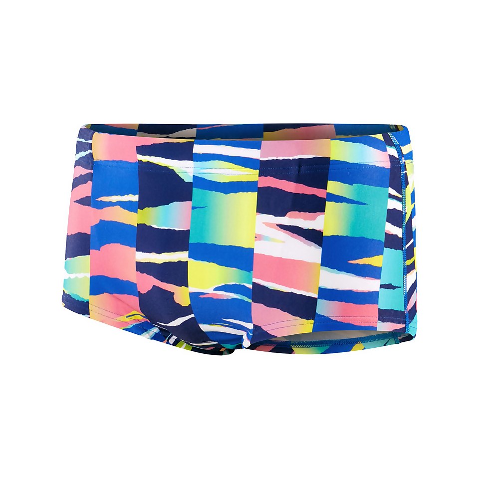 Men's Rainbow Ripple 17cm Brief White/Blue