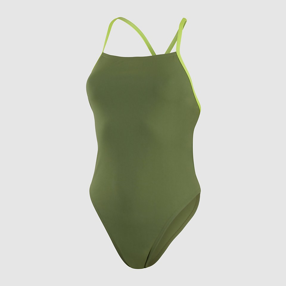 Women's Tie-Back Swimsuit Green