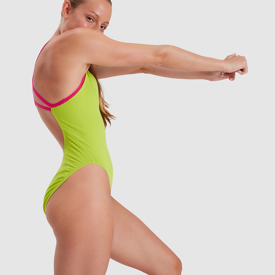 Maillot de bain Femme Starback vert/rose