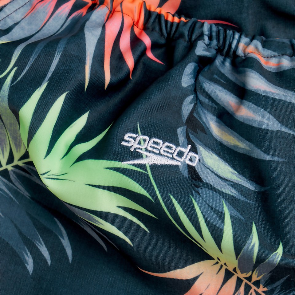 Mädchen Stern Bikini Schwarz/Grün