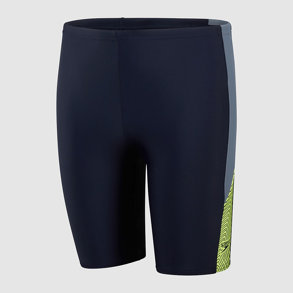 Jungen Dive Schwimmhose Marineblau/Grün