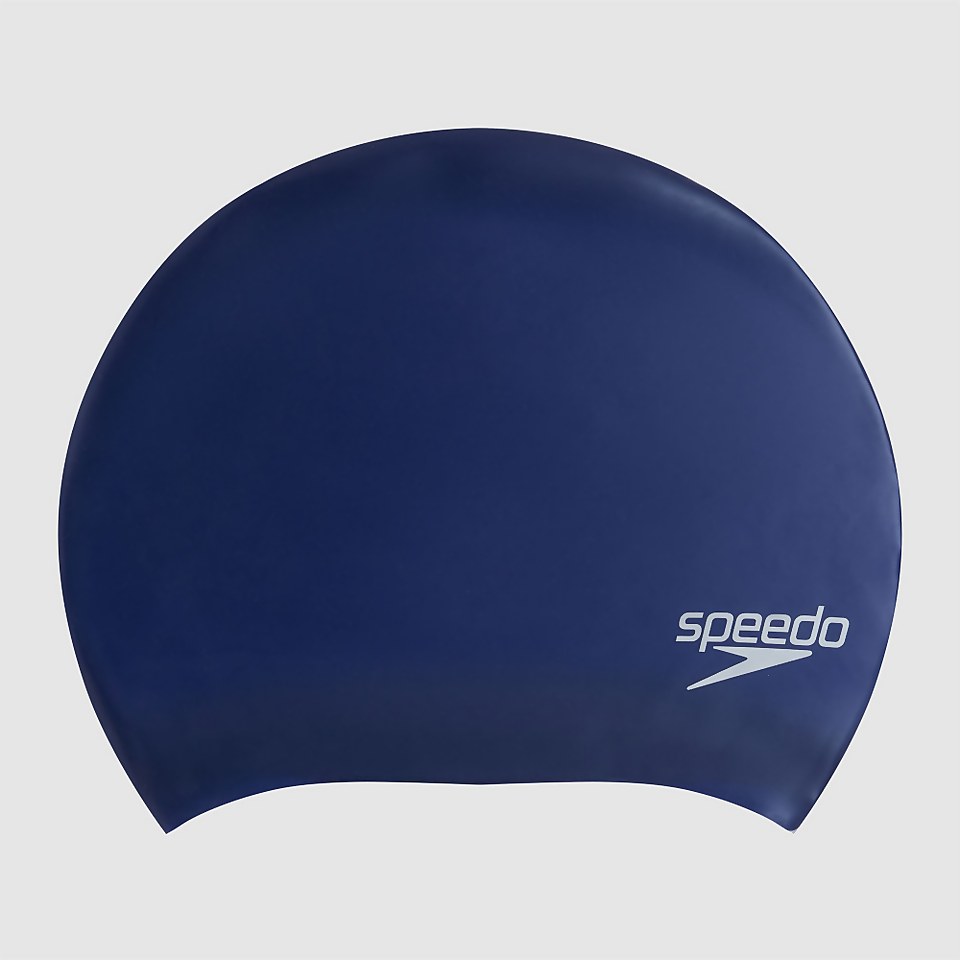 Adult Long Hair Cap Blue