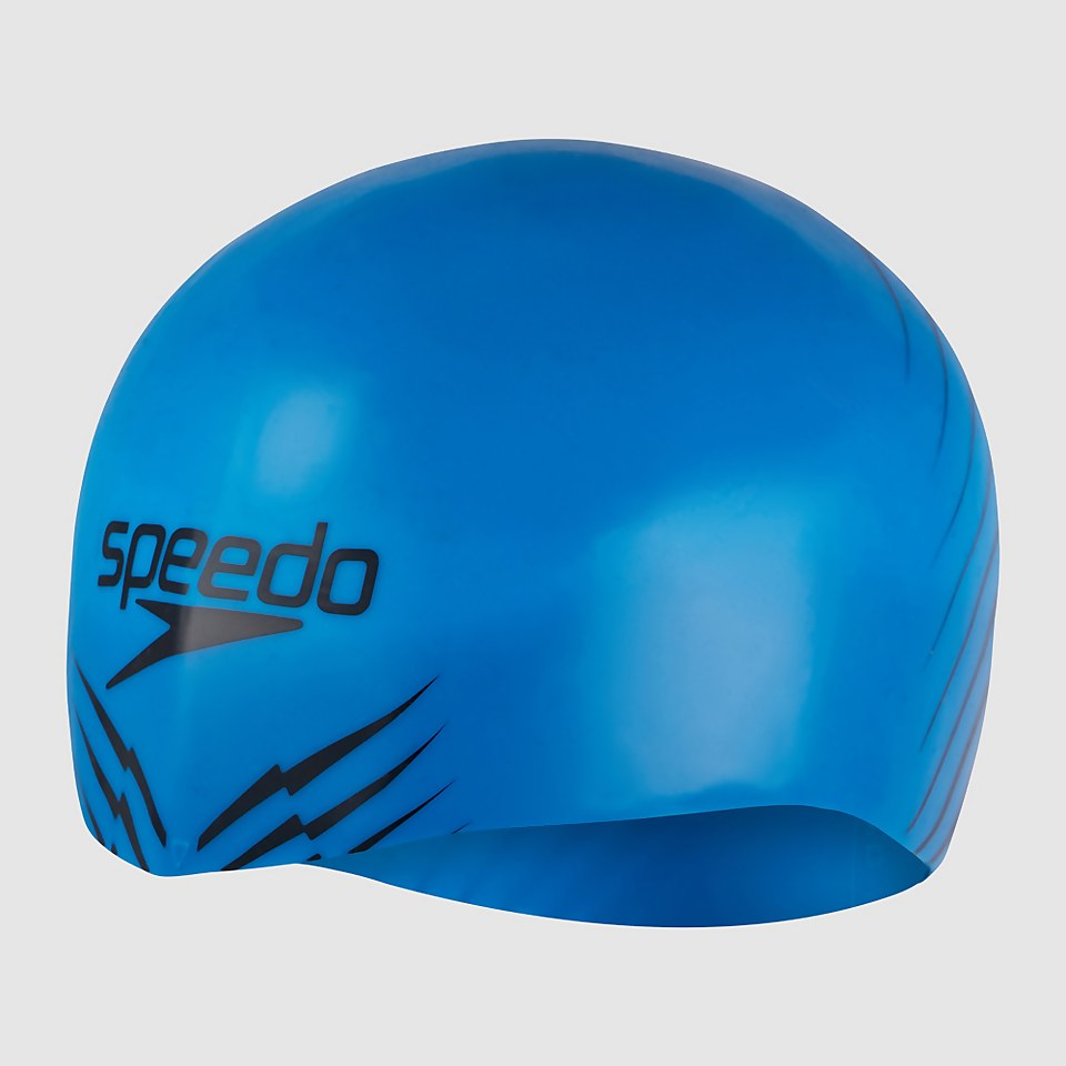 Fastskin Badekappe Blau/Schwarz für Erwachsene