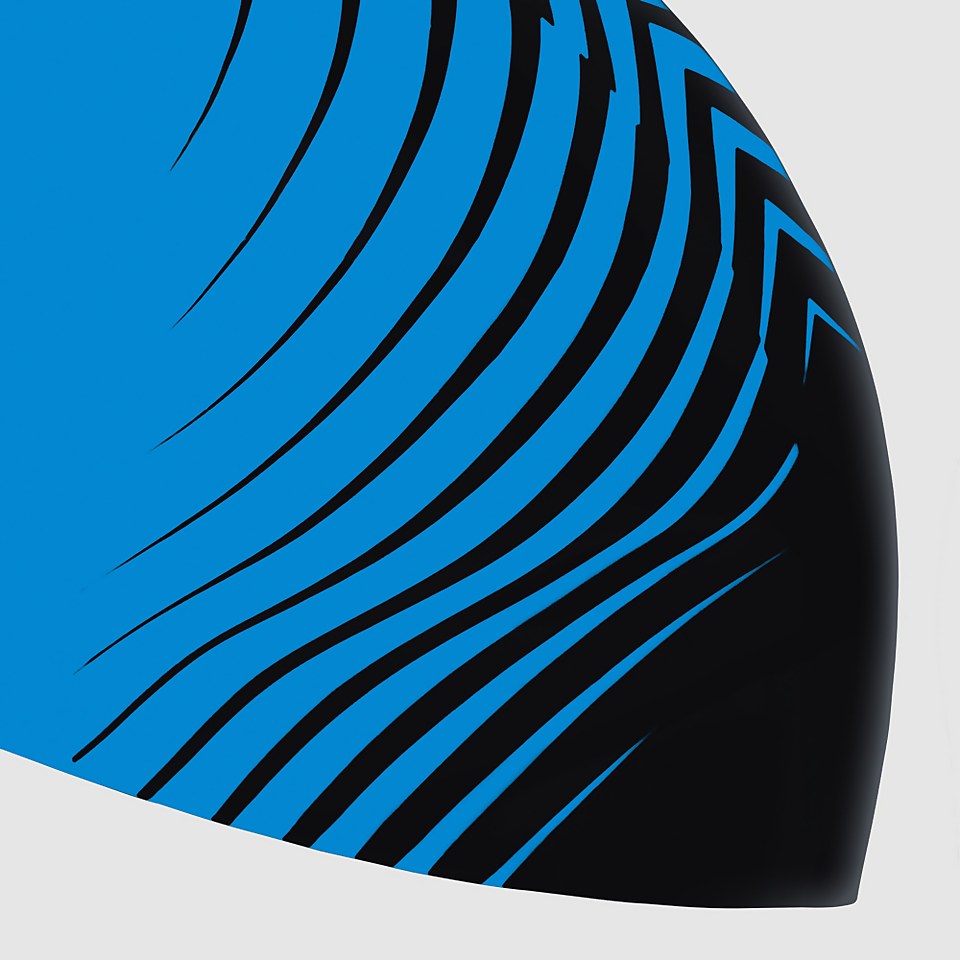 Fastskin Badekappe Blau/Schwarz für Erwachsene