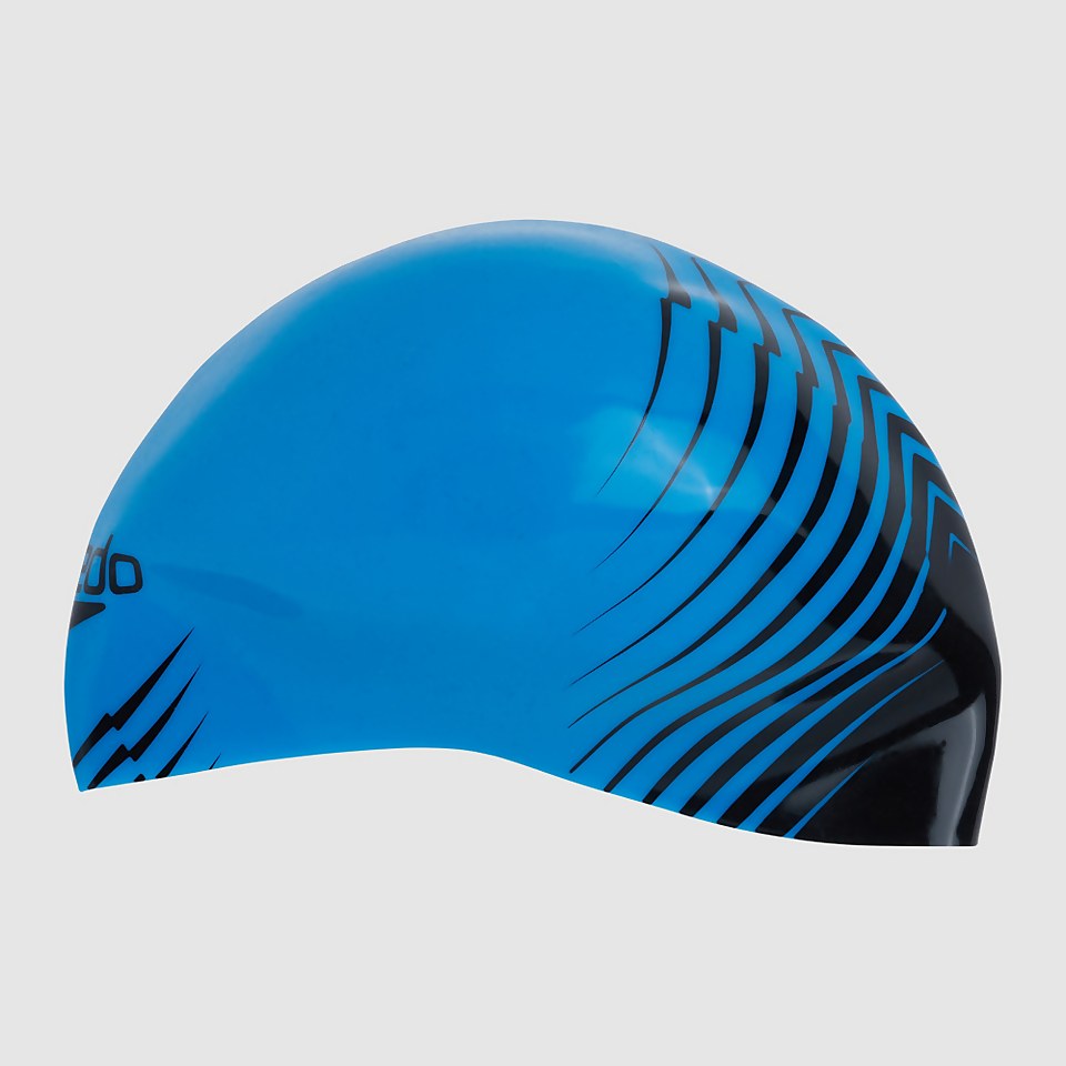 Fastskin Badekappe Blau/Schwarz für Erwachsene