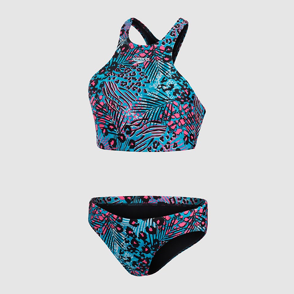 Women's Allover Bikini Blue/Black