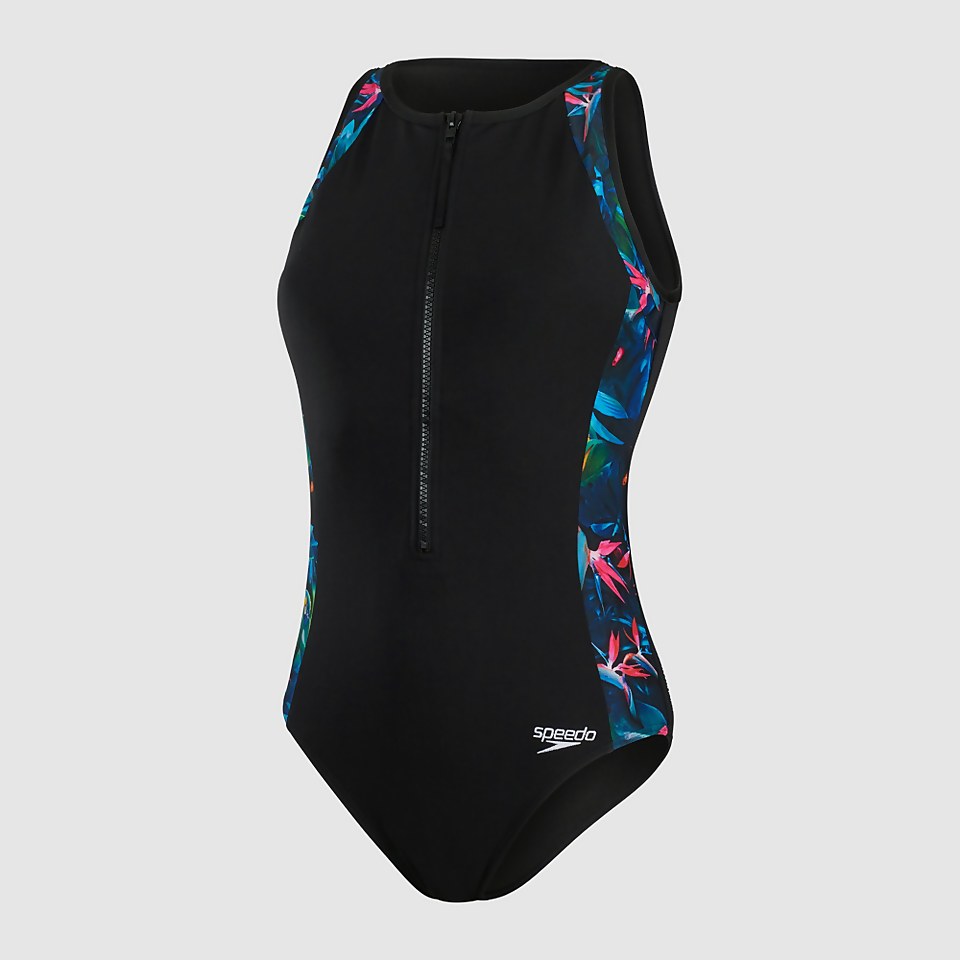 Women's Panel Hydrasuit Black/Pink