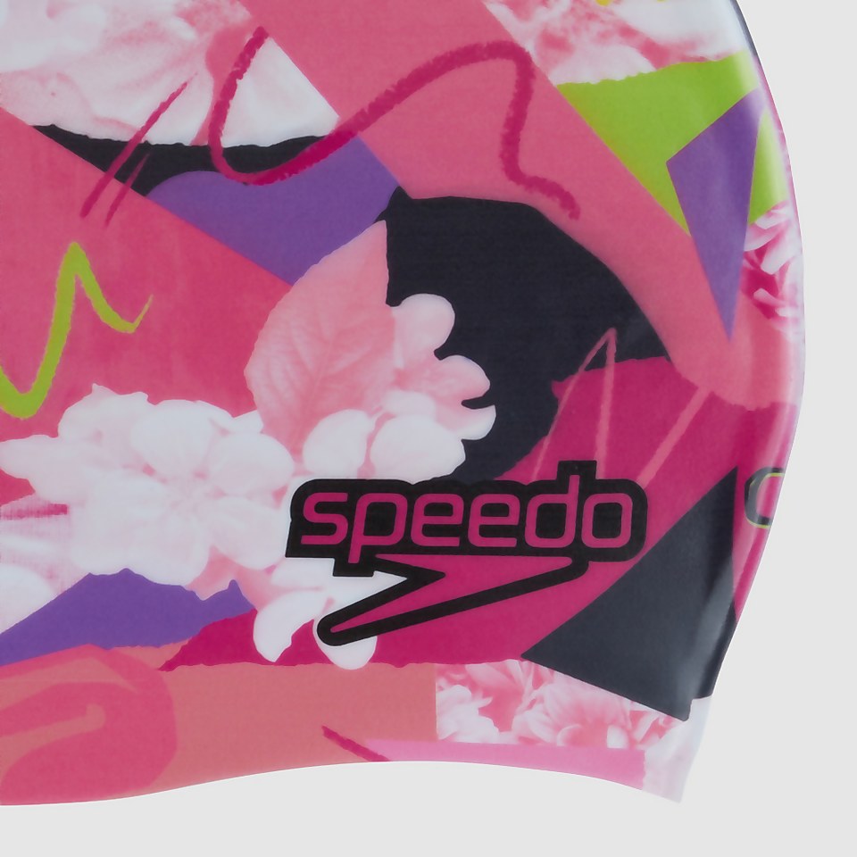 Junior Digital Print Cap Pink/White
