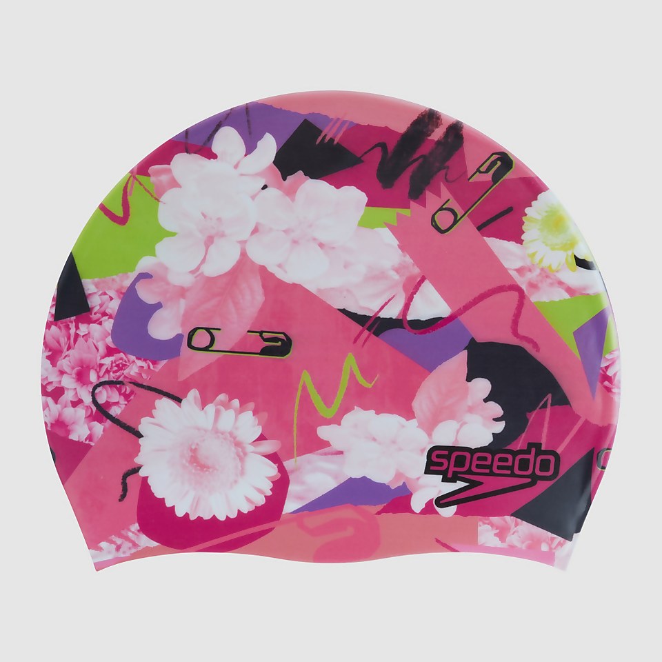 Junior Digital Print Cap Pink/White