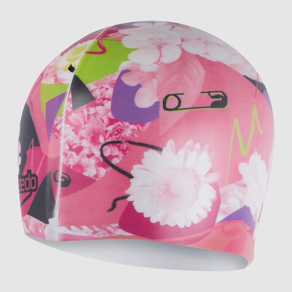 Junior Digital Print Cap Pink/White