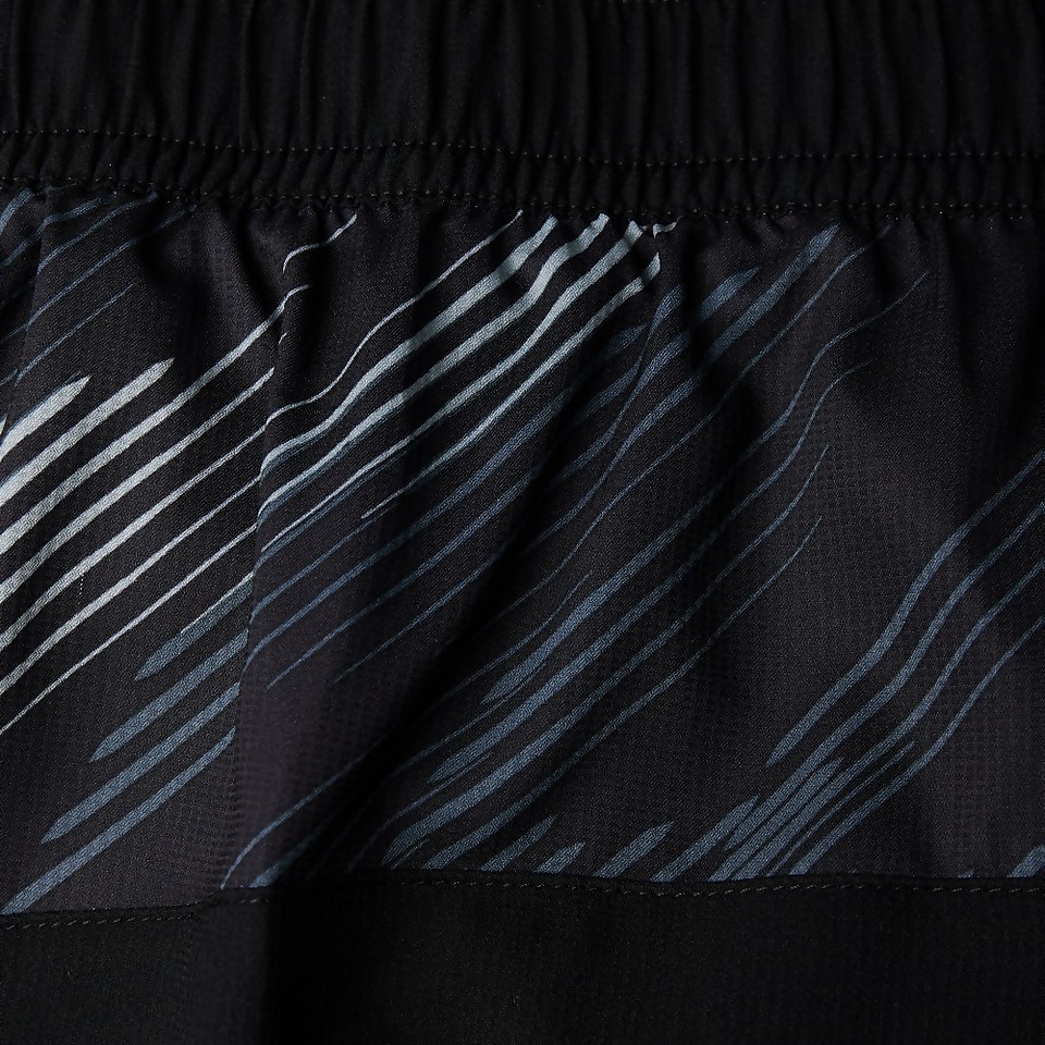 Men's Sport Panel 16" Watershort Black/Grey