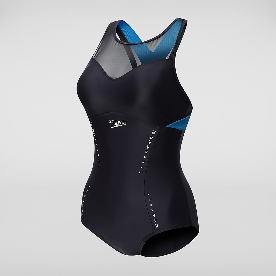 Hydrasuit für Damen Schwarz/Blau
