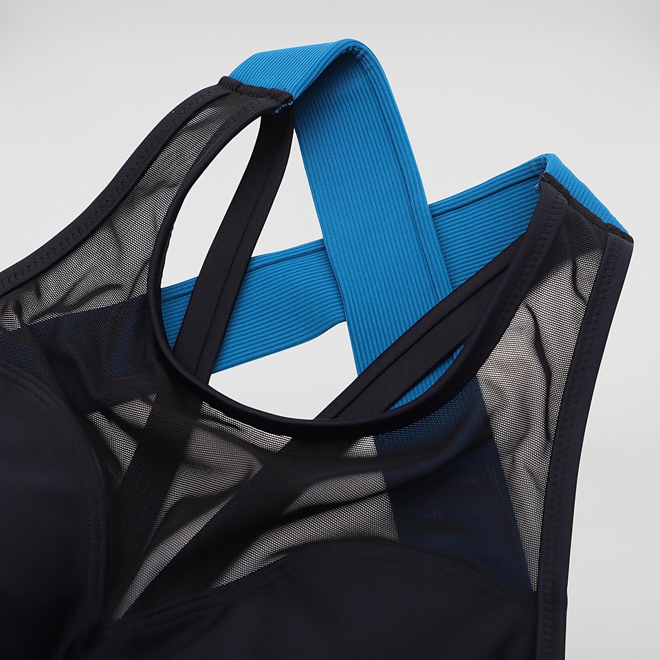 Hydrasuit für Damen Schwarz/Blau
