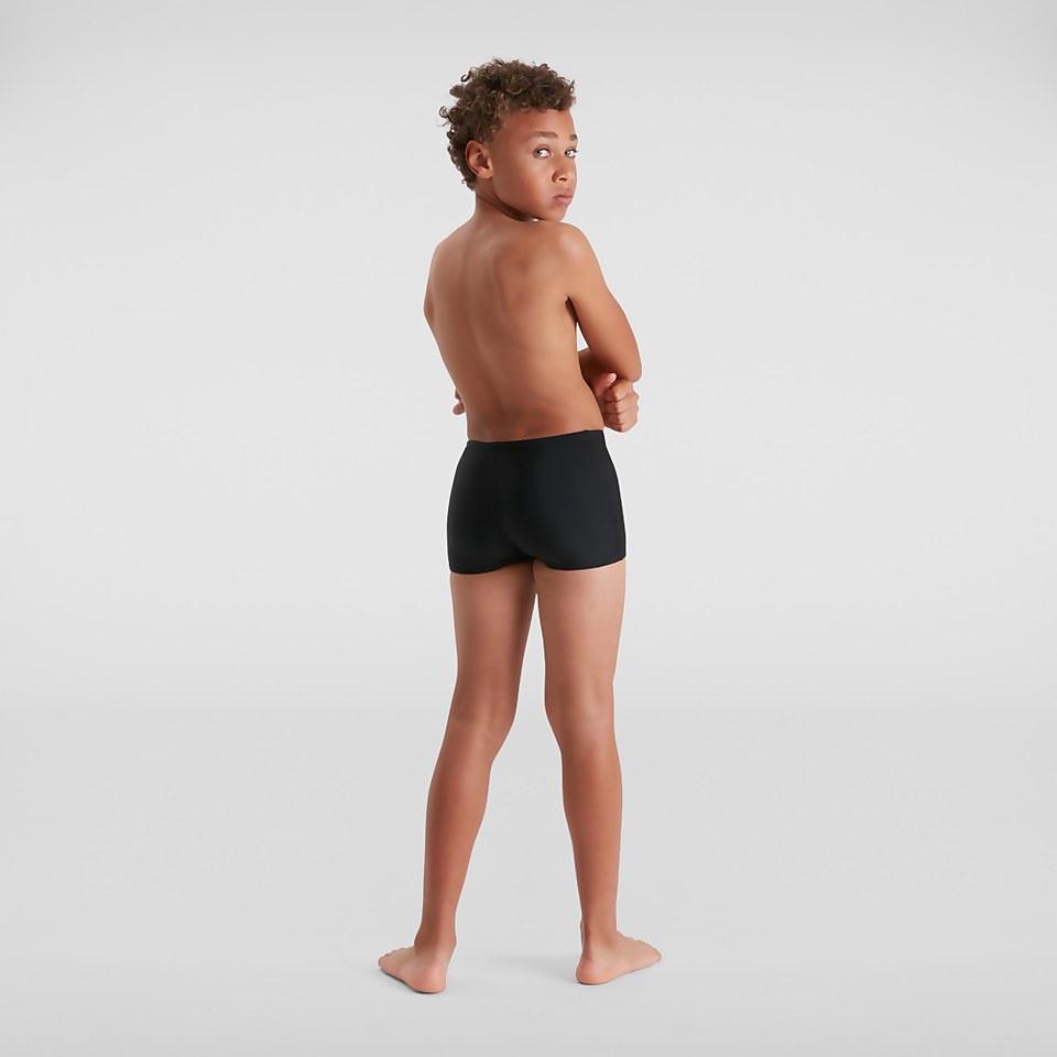 Boys' Hyperboom Logo Aquashort Black/Blue