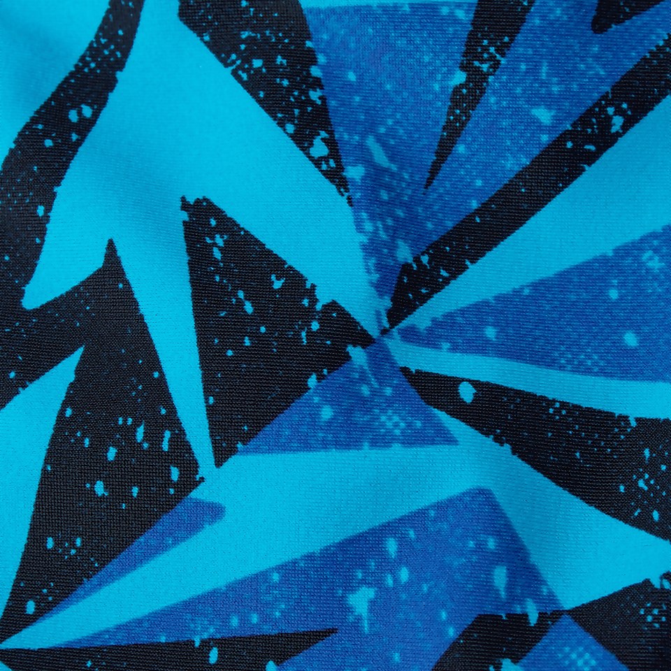 Boys' Hyperboom Logo Aquashort Black/Blue