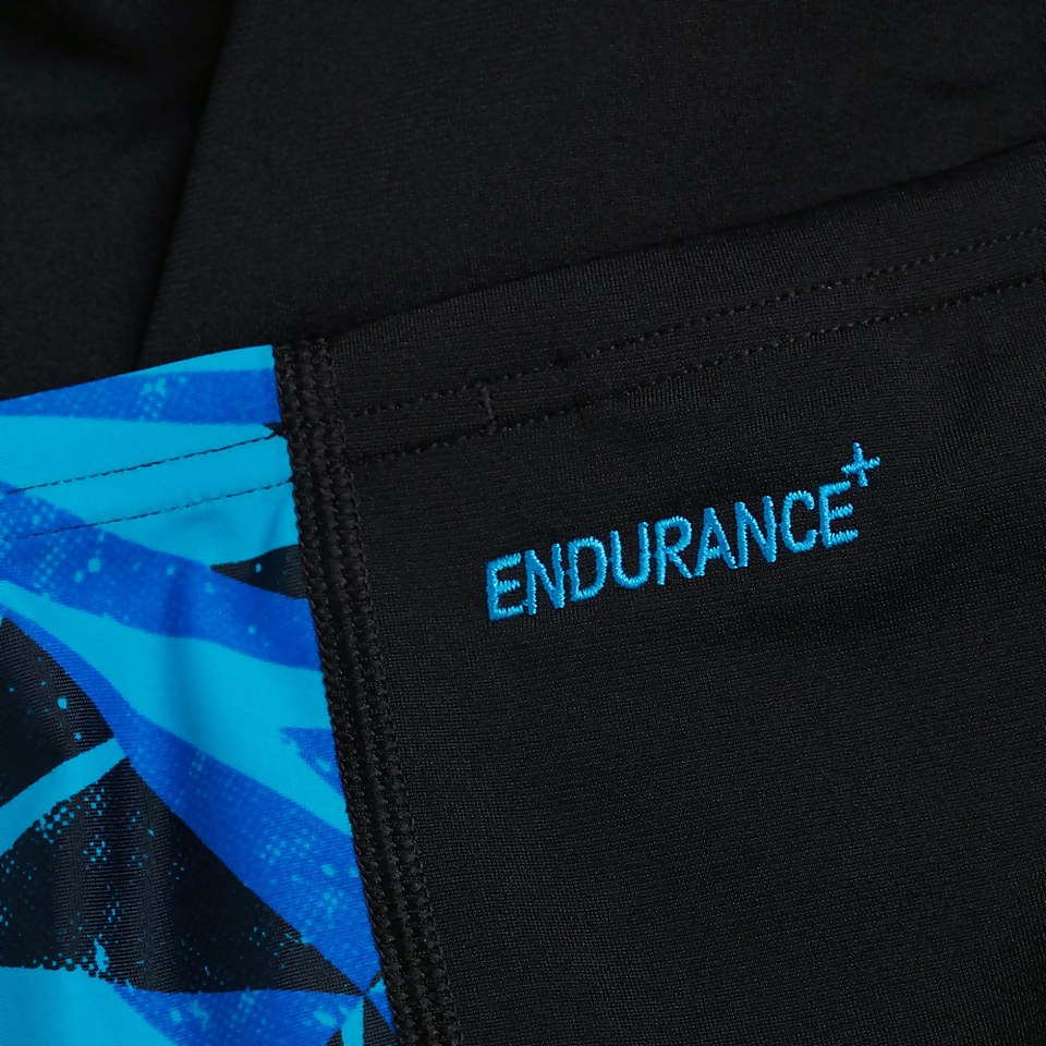 Boys' Hyperboom Logo Jammer Black/Blue