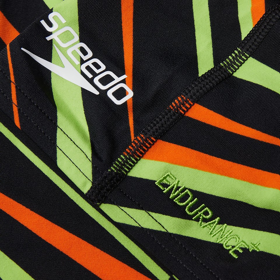 Mädchen Endurance+ Kneeskin Schwarz/Grün