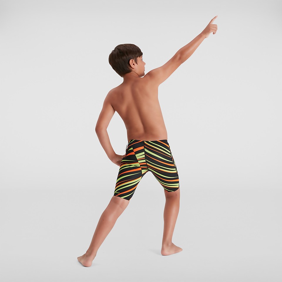 Boys' Endurance+ High Waisted Jammer Black/Green
