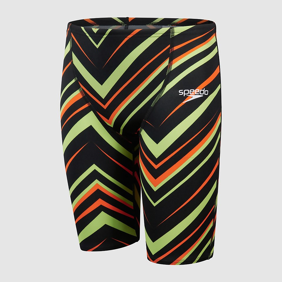 Boys' Endurance+ High Waisted Jammer Black/Green