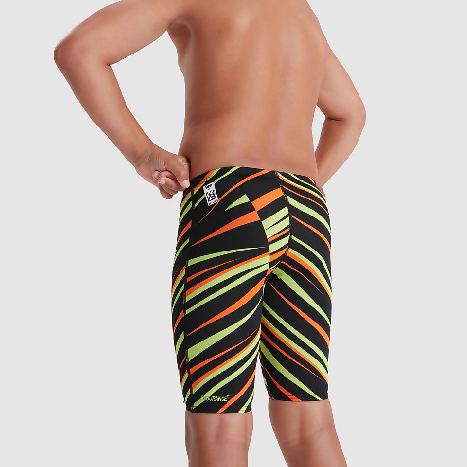 Boys' Endurance+ High Waisted Jammer Black/Green