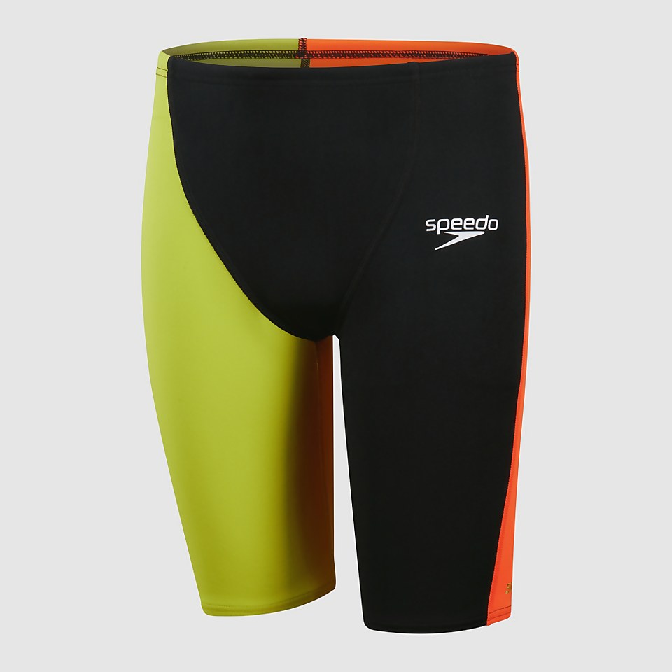 Jammer Garçon Endurance+ taille haute noir/orange