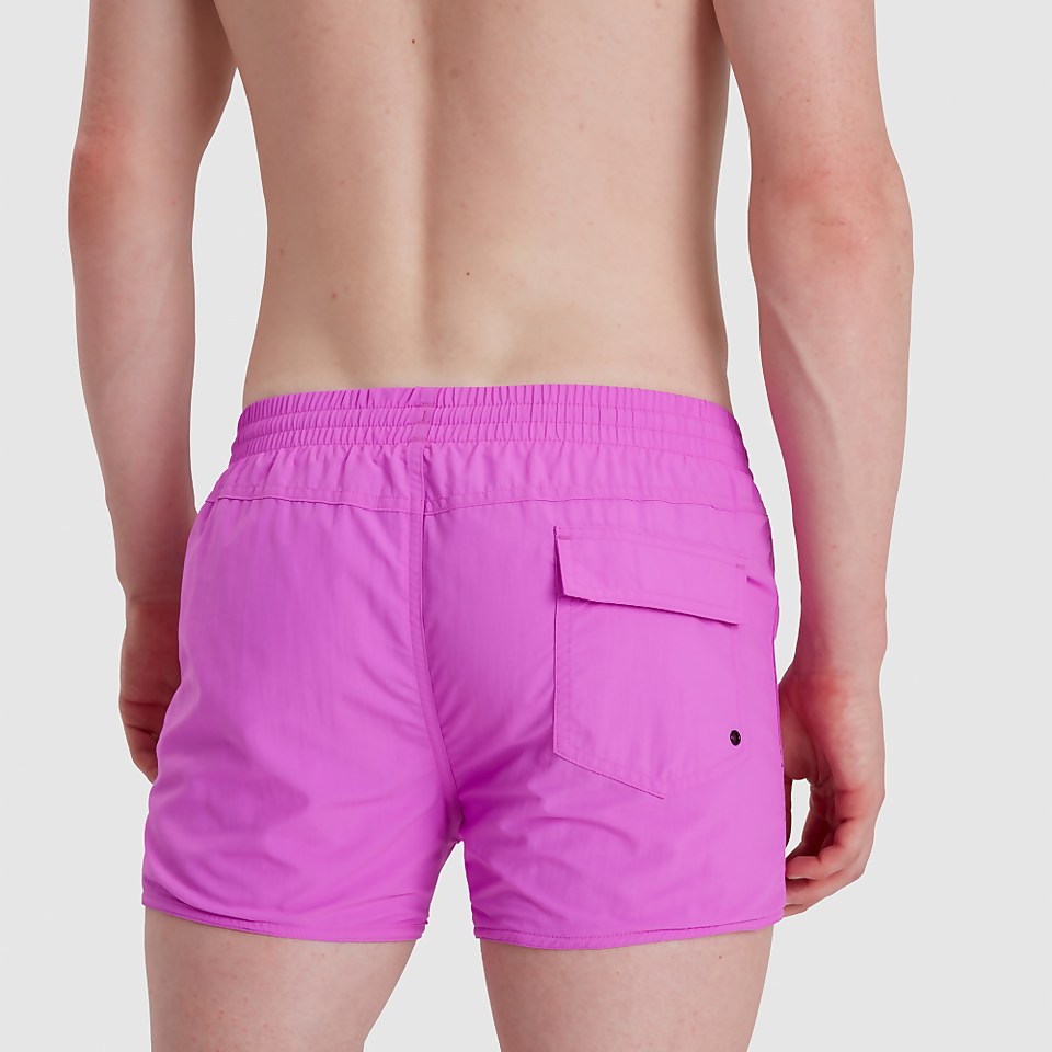Herren Fitted Leisure 13" Badeshorts Pink