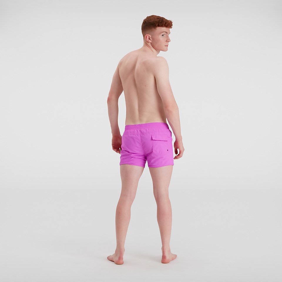 Herren Fitted Leisure 13" Badeshorts Pink