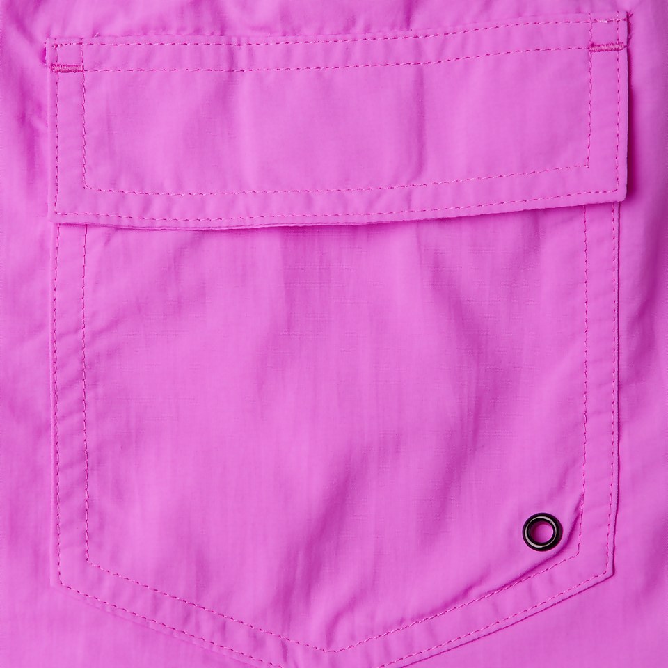 Herren Fitted Leisure 13" Badeshorts Pink