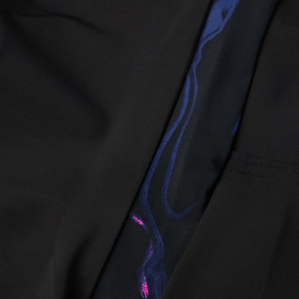 Damen Lunalustre Printed Badeanzug Schwarz/Pink