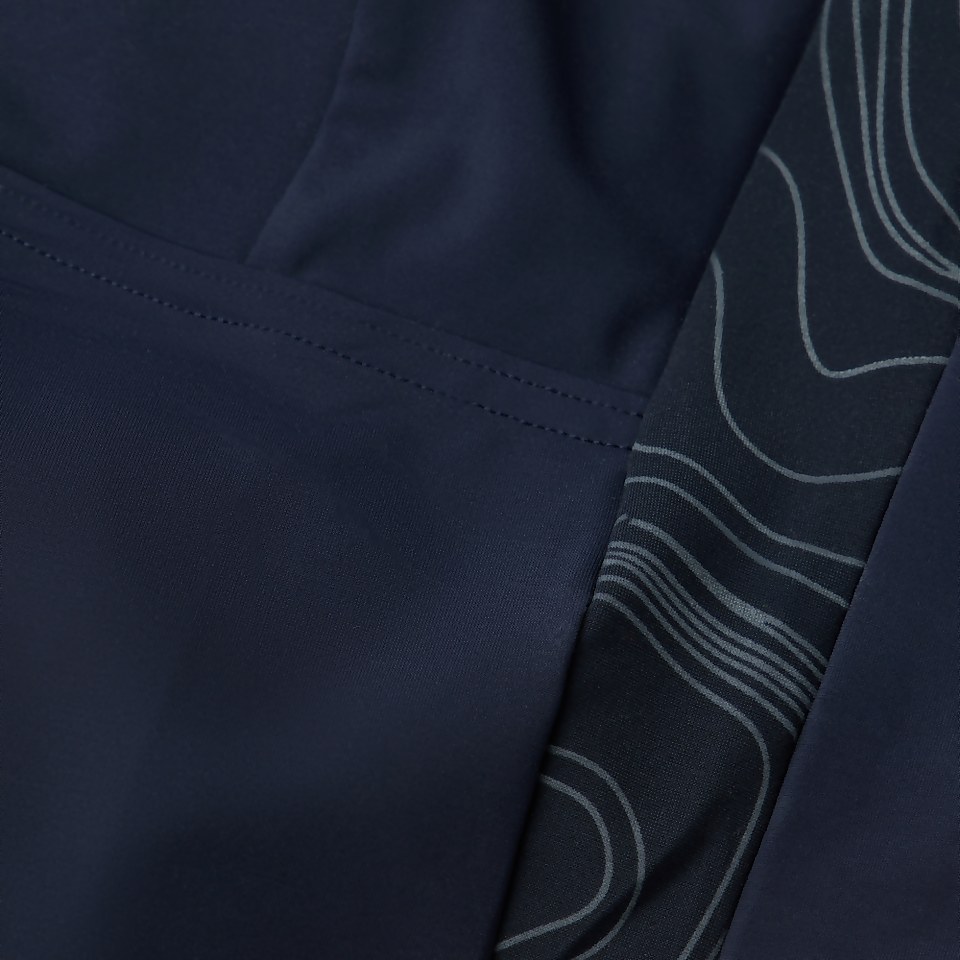 Maillot de bain Femme Lunalustre imprimé bleu marine/gris
