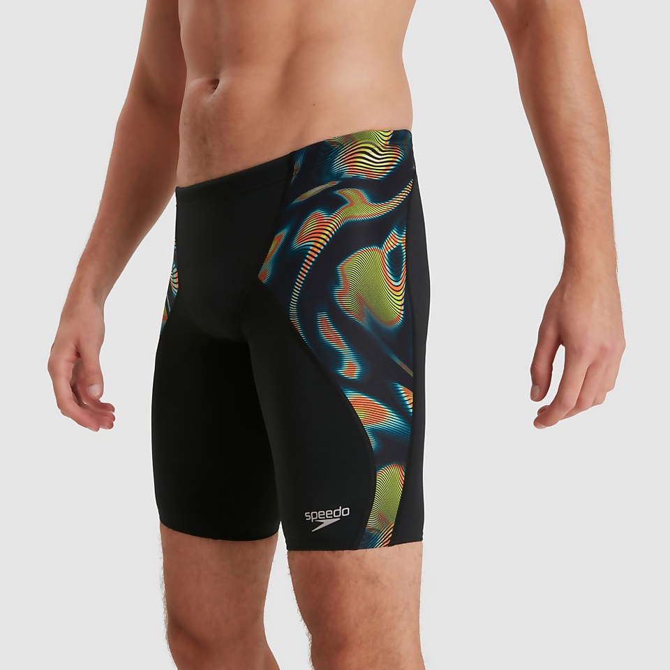 Men's Digital V-Cut Jammer Black/Green