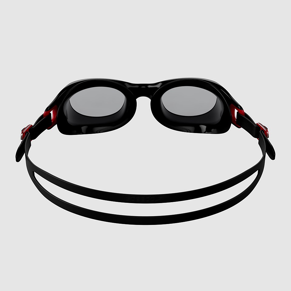 Lunettes de natation Adulte Futura Classic  noir/rouge