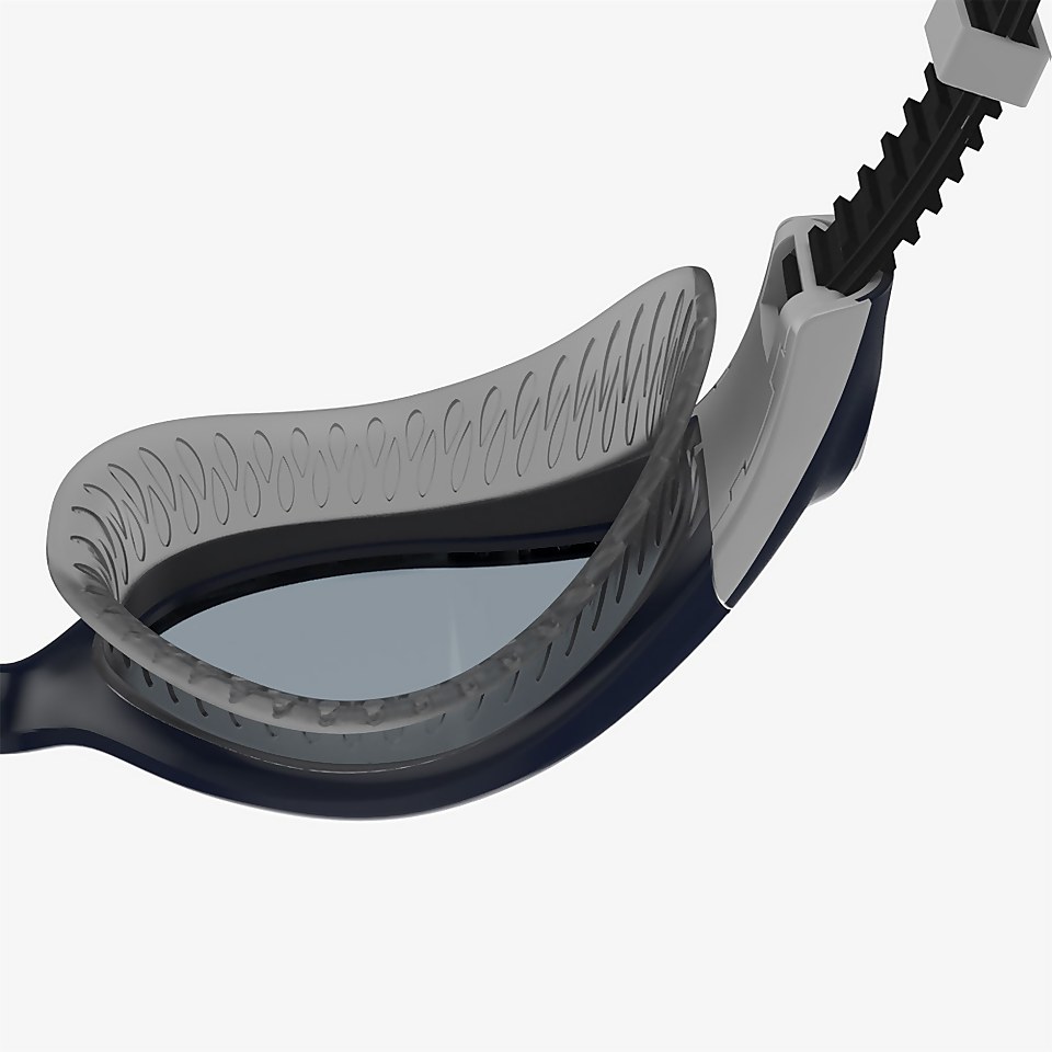 Lunettes de nage Femme Futura Biofuse Flexiseal noires/bleu marine
