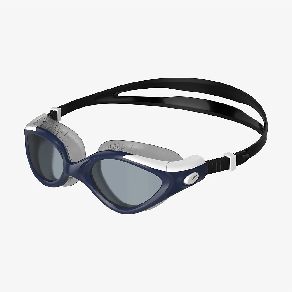 Lunettes de nage Femme Futura Biofuse Flexiseal noires/bleu marine