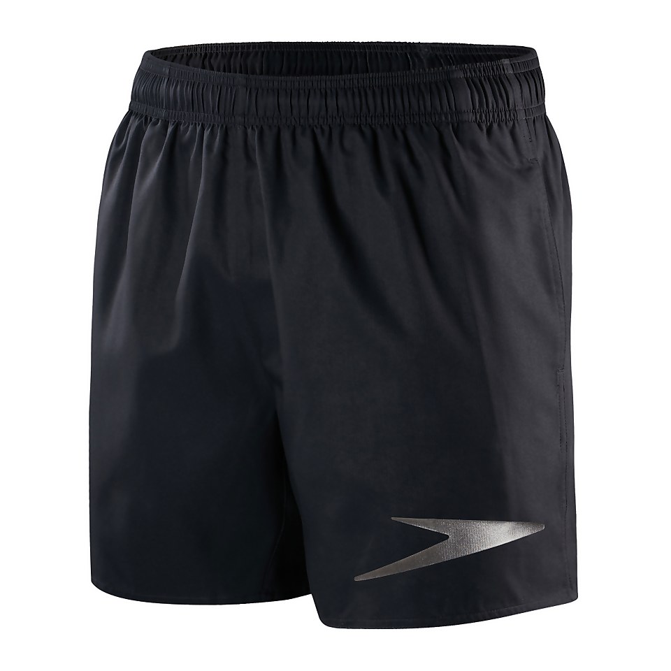 Short de bain Homme Sport Logo 40 cm noir/gris