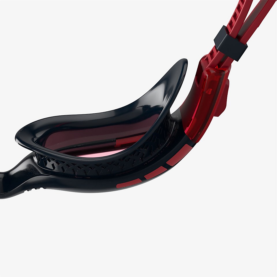 Lunettes de bain Junior Futura Biofuse Flexiseal bleu marine/rouges