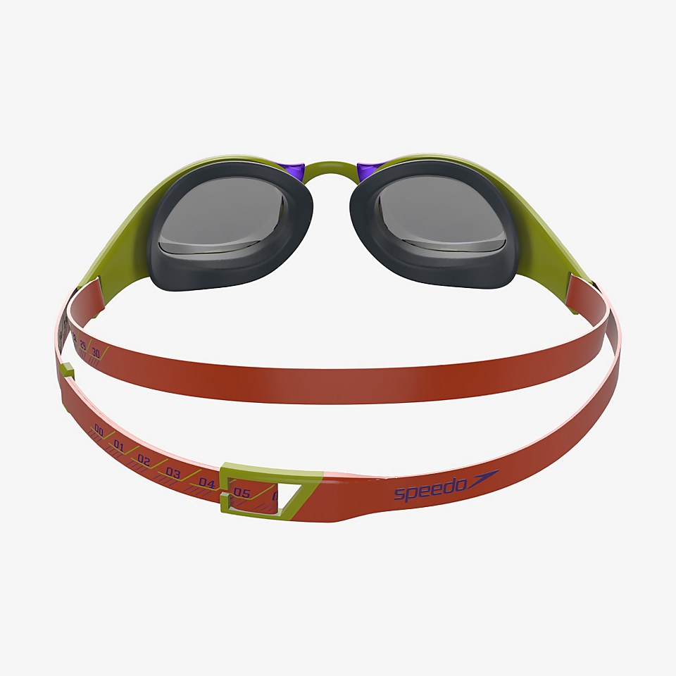 Adult Fastskin Pure Focus Mirror Goggles Orange/Purple