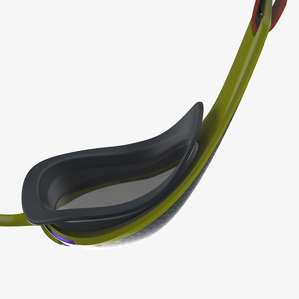 Adult Fastskin Pure Focus Mirror Goggles Orange/Purple